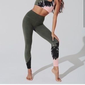 Electric & Rose Green Tie Dye Legging (S)